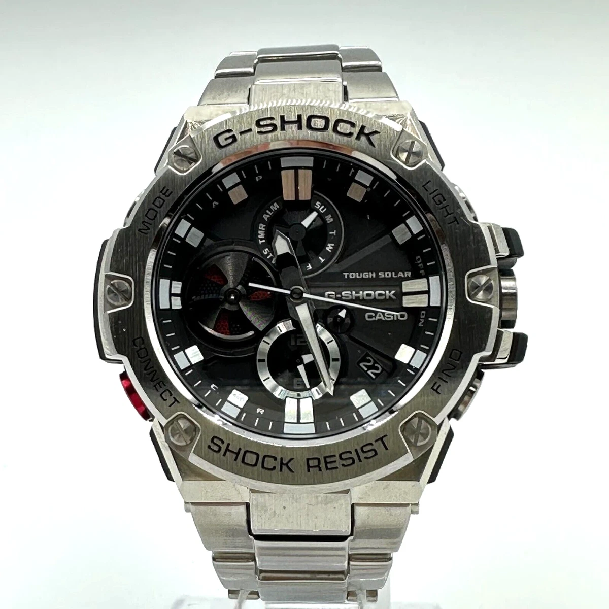 Casio G-Shock GST-B100D-1A GSTB100-1A G-STEEL Tough Solar Men'