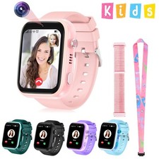 4G Kids Smart Watch Cell Phone Watch GPS Tracker 2-way Calling SMS Voice Video