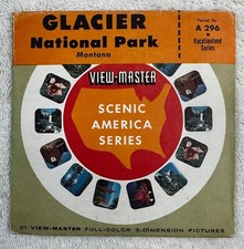 View Master Packet A 296 Glacier National Park SU