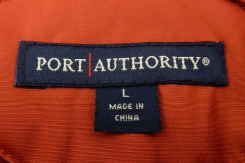 Port Authority Men's Large Winter Jacket Red NW Wine Company Harvest 2011 NWT - Picture 4 of 5