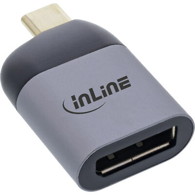USB Display Konverter USB-C  Stecker zu DisplayPort Buchse (DP Alt Mode) 8K@60Hz