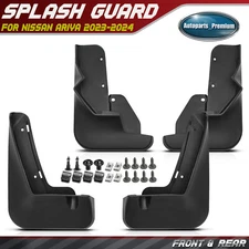 4Pcs Front & Rear Mud Flaps Splash Guards Fender for Nissan ARIYA 2023-2024 SUV