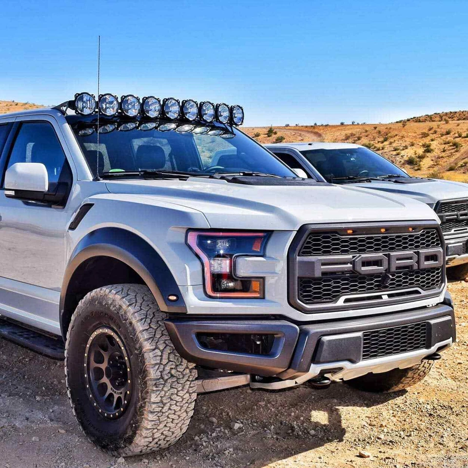 KC HiLites Pro6 Gravity® 57" LED Roof Light Bar Kit for 15-25 Ford F150 / Raptor - Image 2 of 4