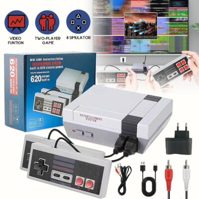 620 Spiele Klassische Spielkonsole Retro Classic Arcade Mini-Gamepads für Kinder