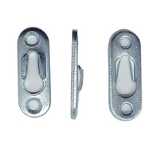 100-Heavy Duty Keyhole Hangers Raised Screw Slot Counter Sunk Holes w/200 Screws