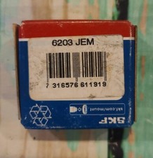 SKF 6203JEM  Deep Groove Ball Bearing  17x40x12 (mm)