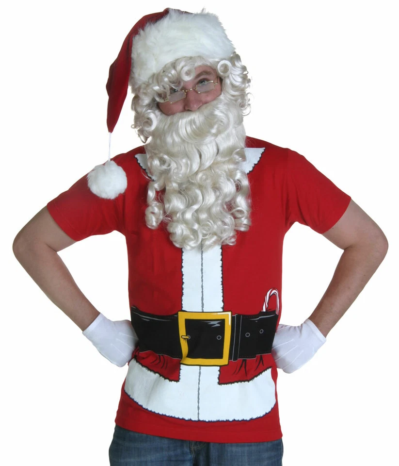 Santa Claus Suit Costume T-Shirt - Image 2 of 2