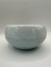 Vintage Two Tone Blue Art Pottery Bowl Planter