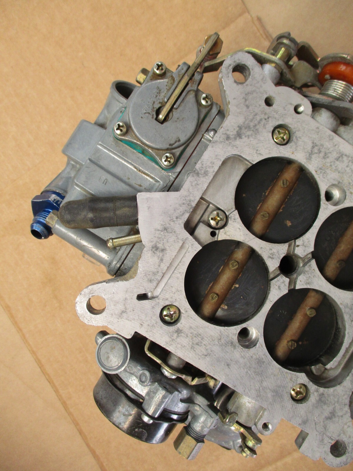 Holley 80770 770 cfm 4 Barrel Carburetor Electric Choke eBay