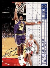 1994-95 Collector's Choice #397 Karl Malone Silver Signature Utah Jazz HOF
