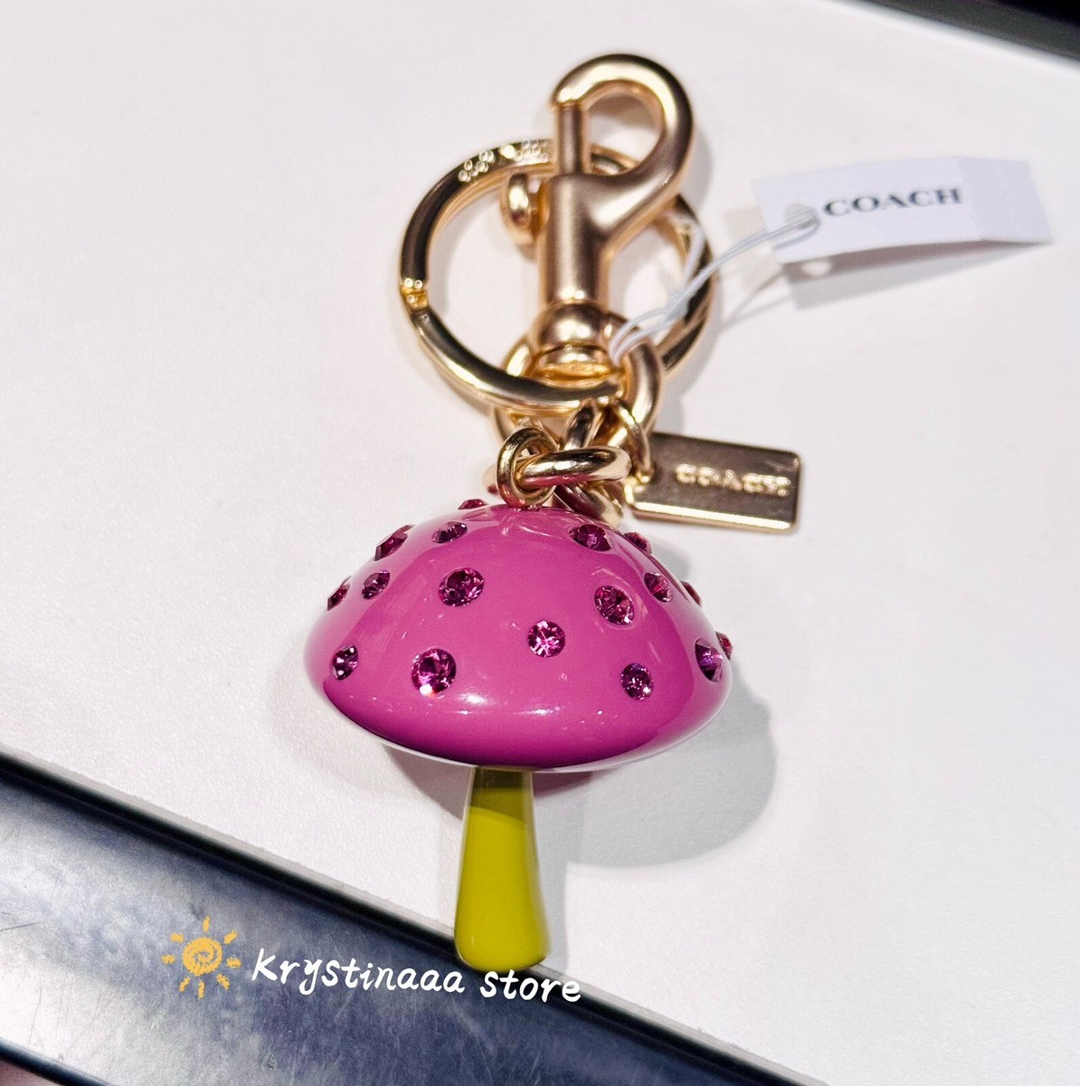 NWT COACH X Observed By Us Mushroom Bag Charm Limited | eBay