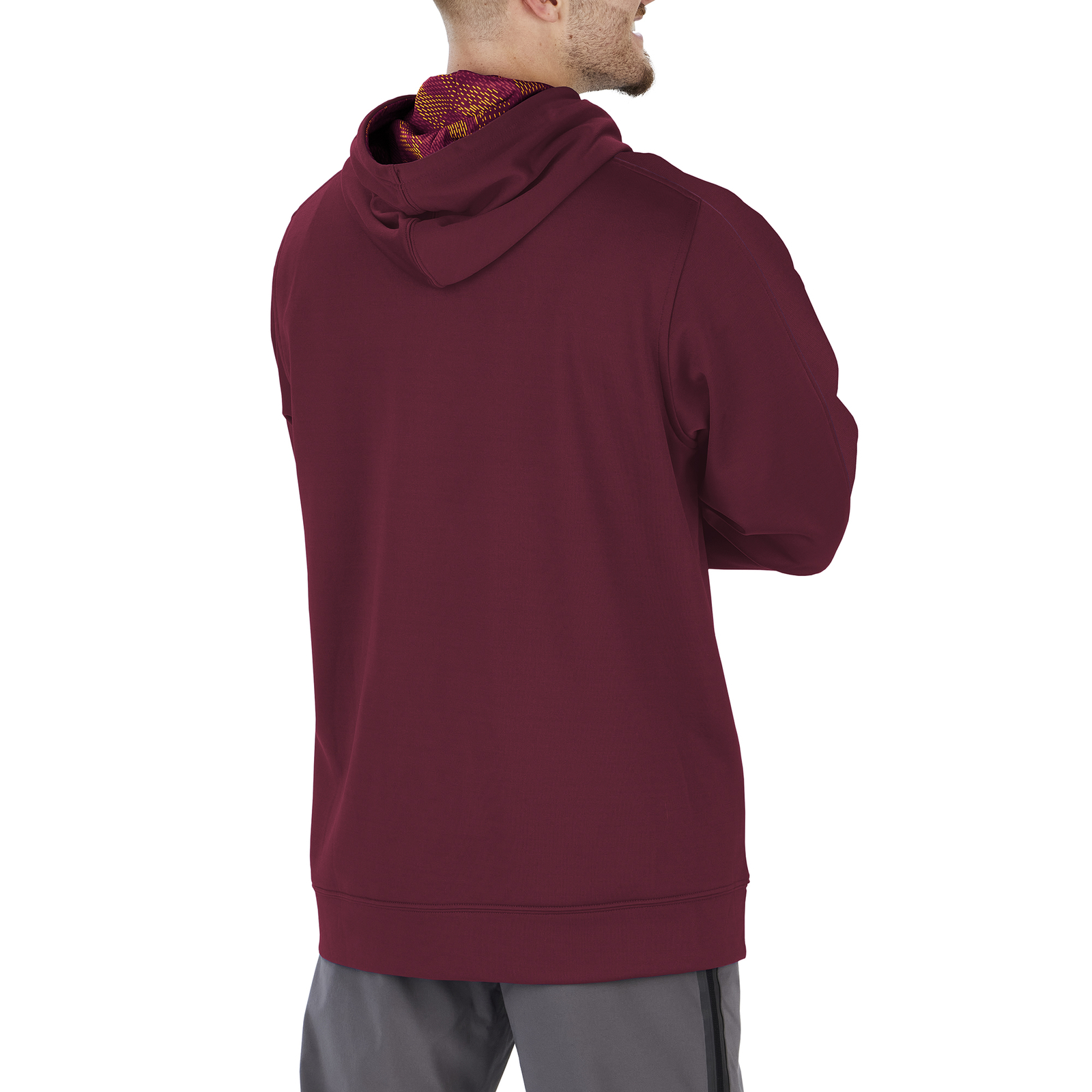 Толстовка с капюшоном с принтом гадюки от мужской футбольной команды NFL Washington Zubaz