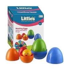 Little'S Nesting Eggs Activity Toy for Babies Multicolor set of 4 pcs free ship
