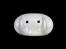 9986283 Podwójne haczyki ścienne Lindner Porcelana Bawaria 8x4, 5cm