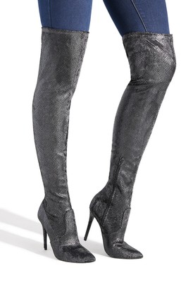 black booties skinny heel