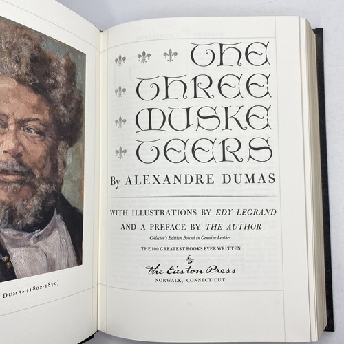 Die drei Musketiere Alexandre Dumas Easton Press 1978 ledergebunden - Bild 6 von 9