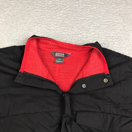 Outdoor Research Ascendant Pullover w/Snaps Mens L Black Polartec Insulated - Picture 4 of 11