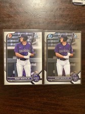 2022 Bowman Chrome Robby Martin Jr. and Base 1st Card