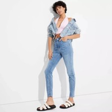 Women's Super-High Rise Skinny Jeans - Wild Fable  Medium Wash 12: Midweight