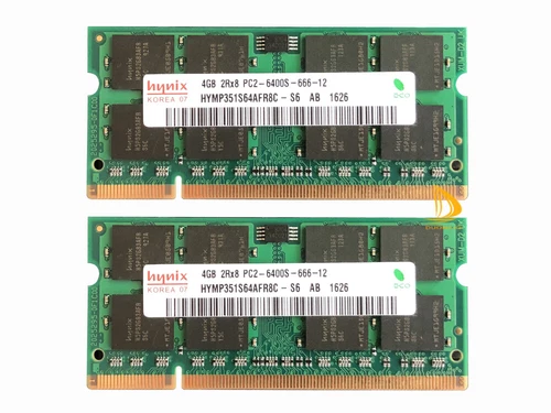 Hynix 8GB/4GB/2GB 2RX8 DDR2 800MHz PC2-6400S Laptop RAM Memory 200Pin SO-DIMM"