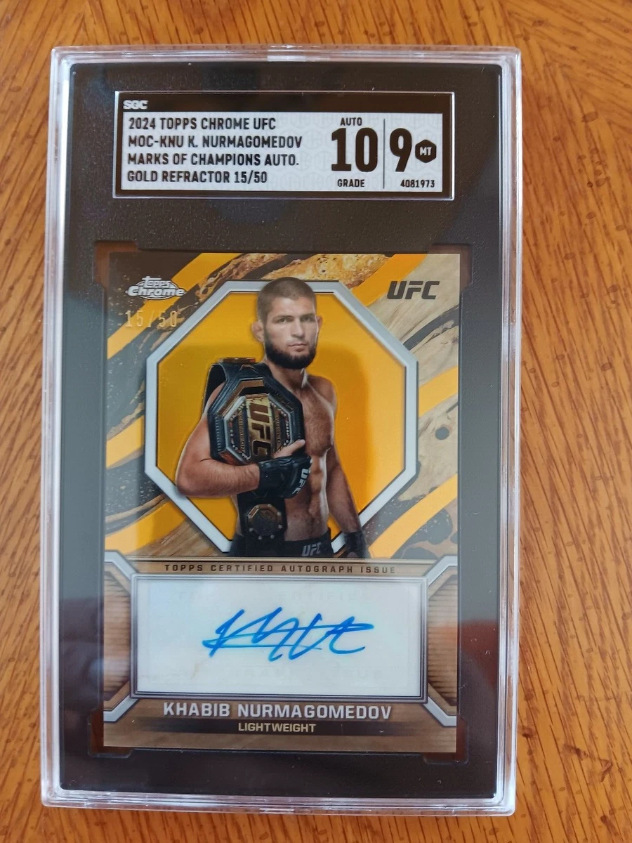 2024 Topps Chrome UFC - Khabib Nurmagomedov #MOC-KNU for sale | eBay