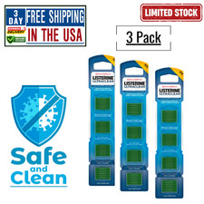 3 Pack Listerine Ultraclean Access Mint Flosser Refill Heads, 28 Count