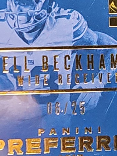 2017 Panini Football Preferred Pairings #12 Odell Beckham Jr Evan Engram NFL 🔥 - Bild 3 von 5
