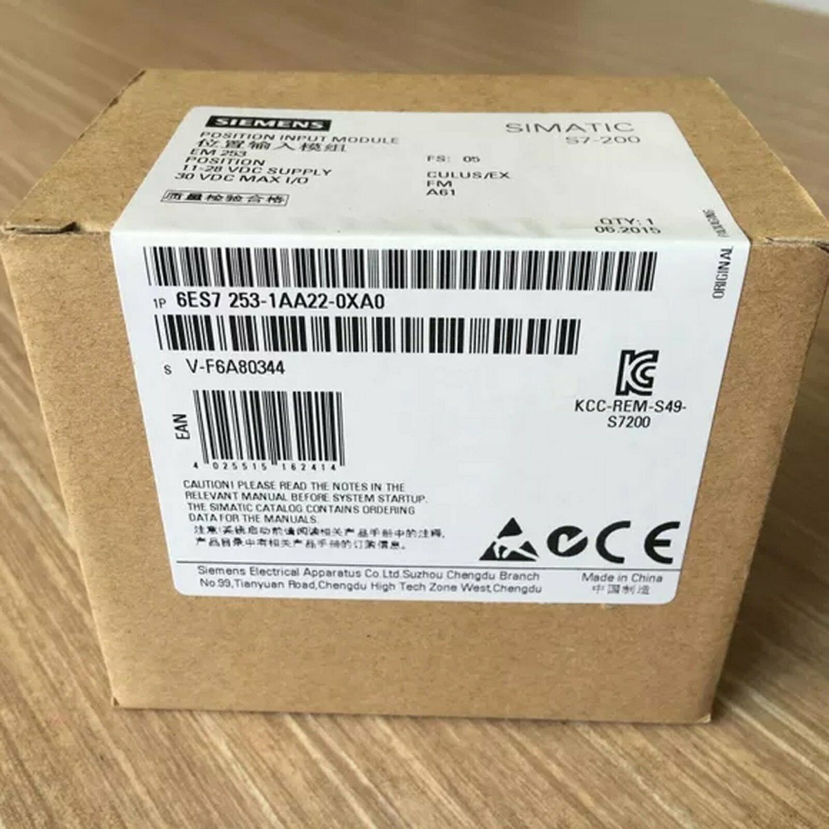 Brand New SIEMENS PLC 6ES7 253-1AA22-0XA0 6ES7253-1AA22-0XA0 Free