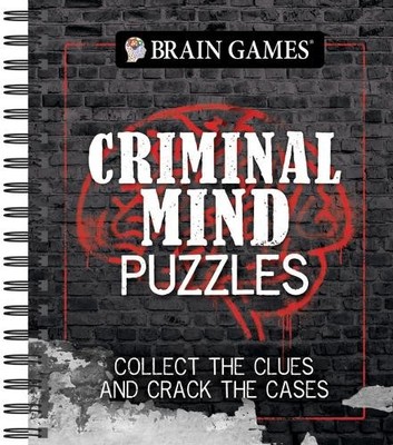 Brain Games - Criminal Mind Puzzles (Spiral Bound) Brain Games (UK IMPORT)