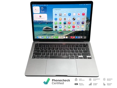 Apple MacBook Pro 13" 2022 A2338 M2 8GB RAM 256GB SSD Space Grey Good Condition - Image 1 of 4