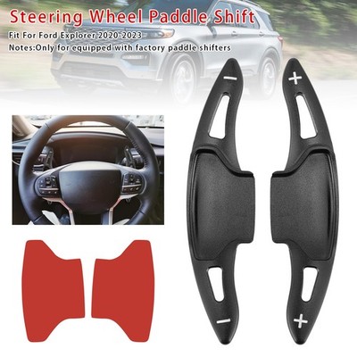 Lenkrad Paddle Shifter Erweiterung Für Ford Explorer 20-23 Aluminium Schwarz
