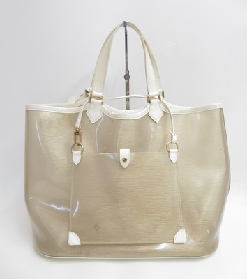 echt Louis Vuitton Vinyl Epi Plage Lagoon Bay Beuteltasche Handtasche S#47278