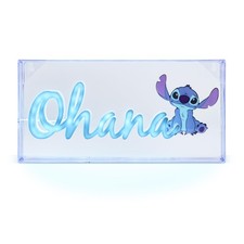 Stitch Ohana Light Officially Licensed Lilo and Stitch Lamp, Disney Collectible