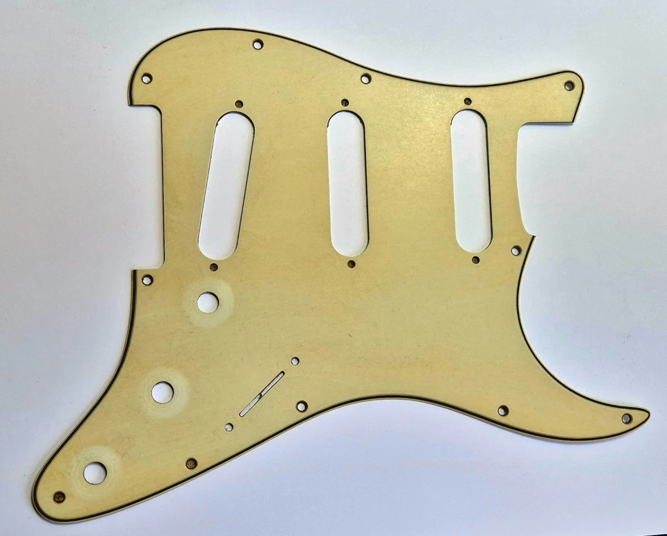 MARKENLOS Mint Green Aged Relic Strat ST Style SSS Pickguard