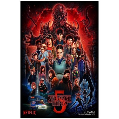Stranger Things Season 5 Netflix Final Chapters 2025 Poster