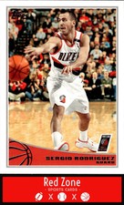 2009-10 Topps - #258 Sergio Rodriguez EX+ Set Break!.