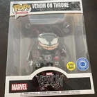 Funko Pop! Deluxe Marvel Venom on Throne #965 GITD Exclusive Vaulted