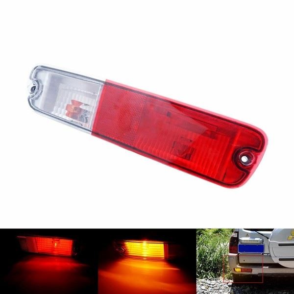 1X Linke Hintere StoßStange Reflektor Licht 12V FüR Mitsubishi Pajero Montero-image