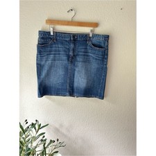 Tommy Hilfiger Blue Denim Mini Skirt