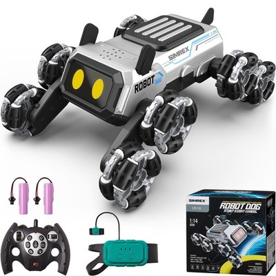 Robot Dog RC Stunt Car Toys - Gesture Sensing Remote Control car with Mecanum...