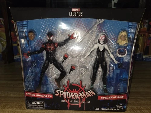 Marvel Hasbro Legends Series Miles Morales & Spider-Gwen Pack de 2