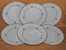 Série de 6 assiettes dessert porcelaine de Limoges R.Haviland C.Parlon