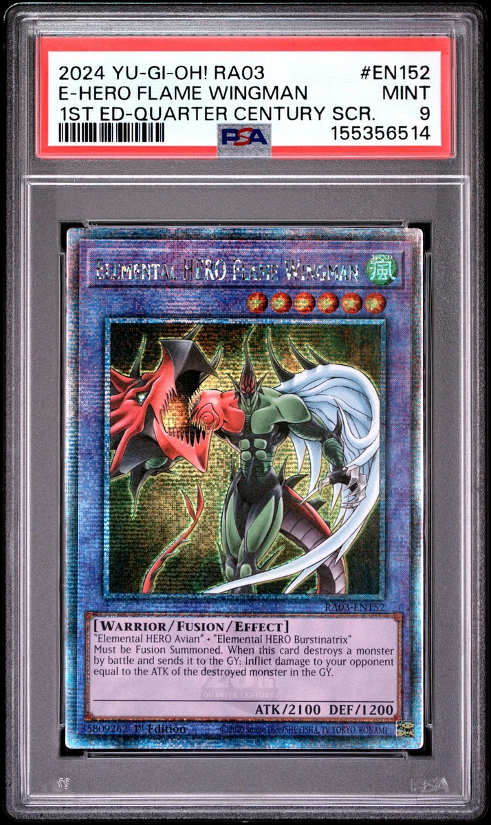 Elemental HERO Flame Wingman Yu-Gi-Oh! TCG Individual Trading Card