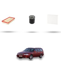 Hoffcar Wartungsset - 3 Filter FüR Volvo V70 2.3 Turbo 184Kw Von 97 Bis 2000