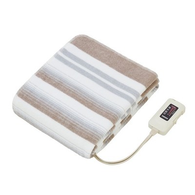 Sugiyama Electric Blanket, Made in Japan, 140 x 80 cm, Machine Washable, Keeps H