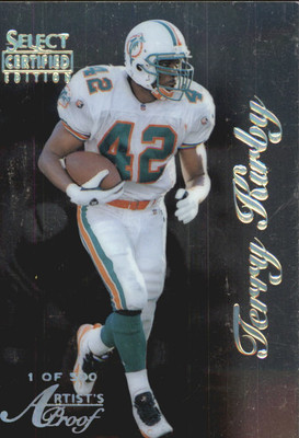 1996 Select Certified Artist's Proofs #20 Terry Kirby /500 - NM-MT