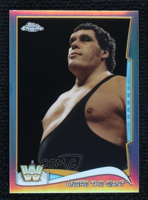 2014 Topps Chrome WWE Refractor Andre the Giant #96 0h03