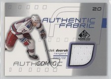 2001-02 SP Game Used Edition Authentic Fabric Radek Dvorak #AF-RD 0v1