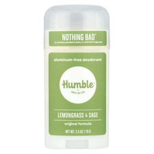 Aluminum-Free Deodorant, Lemongrass  Sage, 2.5 oz 70 g 