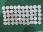 Roll of Mercury Dimes Dated from 1941-1945  - Lot # 27